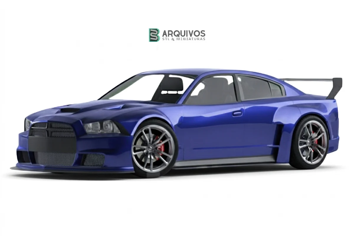 Modelo 3D STL - Dodge Charger 2012 Restyling